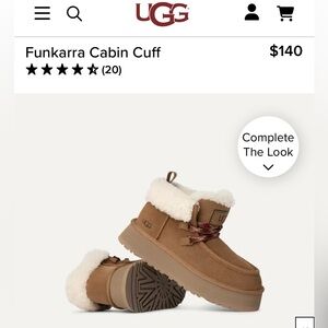 New Funkarra Cabin Cuff Size 7